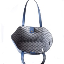 Sac-à-main Femme Michael Kors HADLEIGH NAVY Bleu 29 X 30 X 8 CM