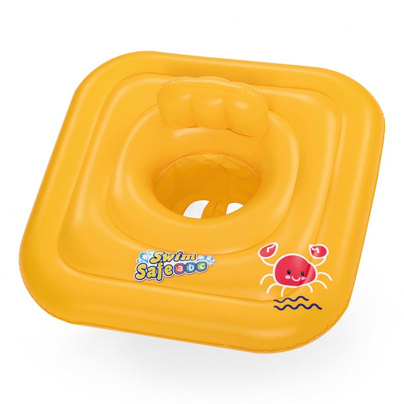 Baby float Bestway Yellow Crab 76 x 76 cm 1-2 years (1 Unit)