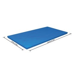 Bâches de piscine Bestway Bleu 410 x 226 cm