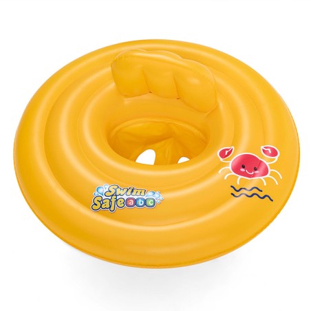 Baby float Bestway Yellow Crab Ø 69 cm (1 Unit)