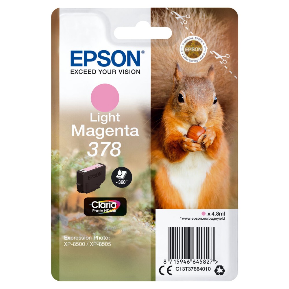 Original Tintenpatrone Epson 378 Helles Magenta