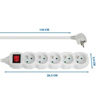 Circuit board Esperanza ELK214W (1,50 m)