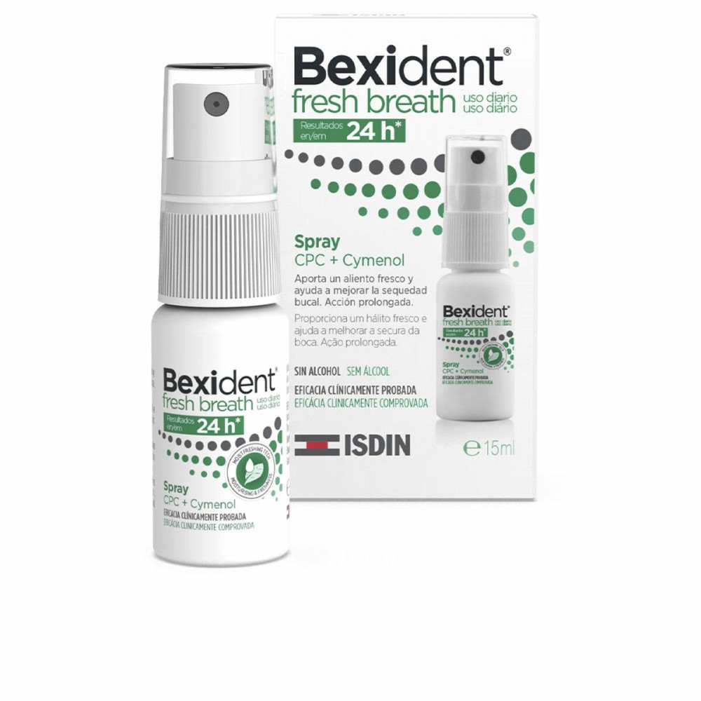 Spray buccal Isdin Bexident Fresh Breath 15 ml Spray Haleine Fraîche