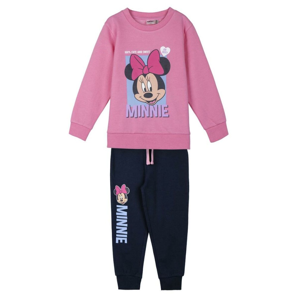 Kinder-Trainingsanzug Minnie Mouse Rosa