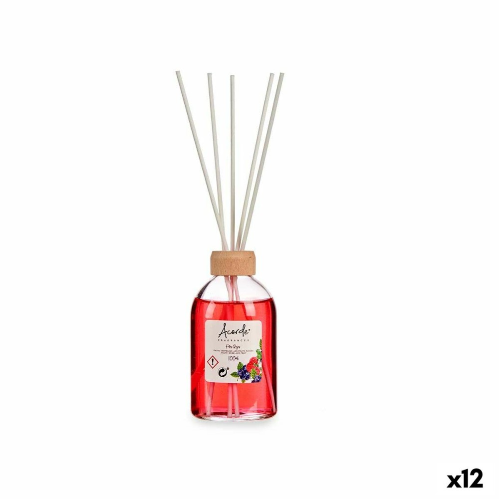 Perfume Sticks Red fruits 100 ml (12 Units)