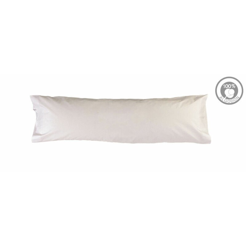 Taie d'oreiller Hosteline IRIS Blanc Gran lit 2 persones 144 Fils 45 x 85 cm (2 Unités)