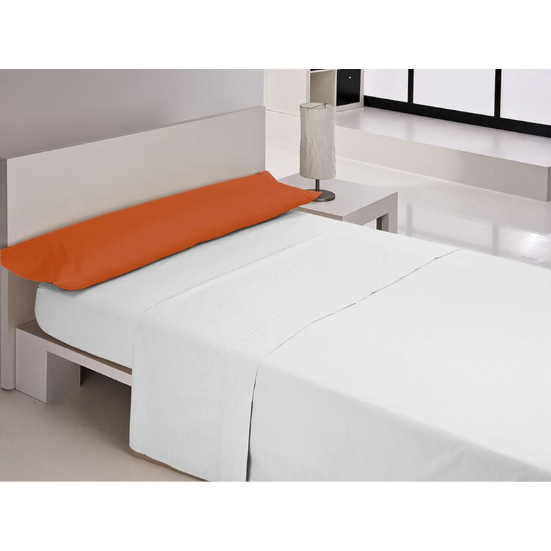 Taie d'oreiller Happy Home MIX COLORS Orange Gran lit 2 persones 144 Fils 45 x 80 cm (2 Unités)