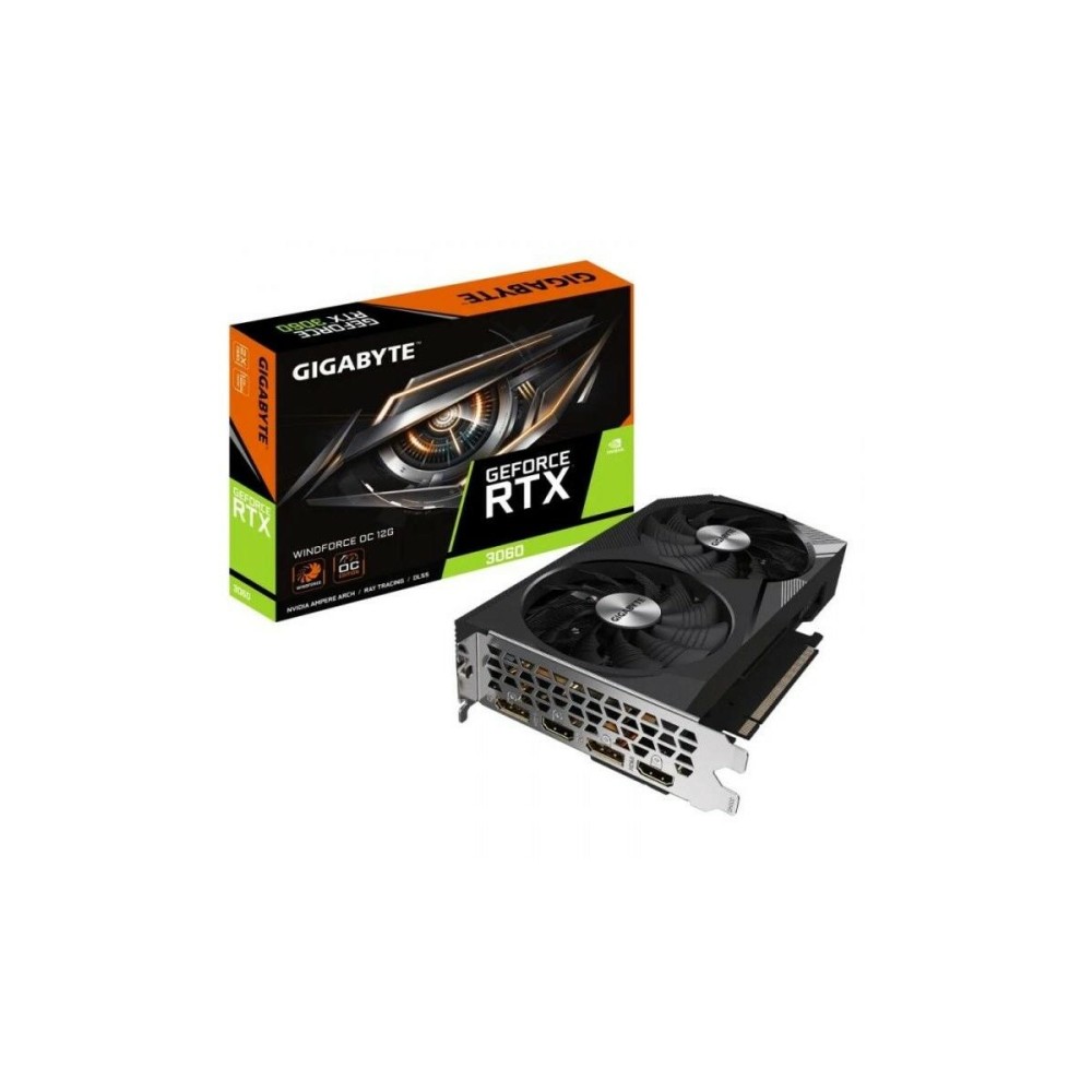 Carte Graphique Gigabyte GV-N3060WF2OC-12GD 2.0 GeForce RTX 3060 GDDR6 12 GB