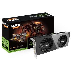 Graphics card INNO3D N407S2-126X-186162N RTX 4070 SUPER 12 GB GDDR6X