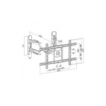 Support de table d'écran ART RAMT AR-85