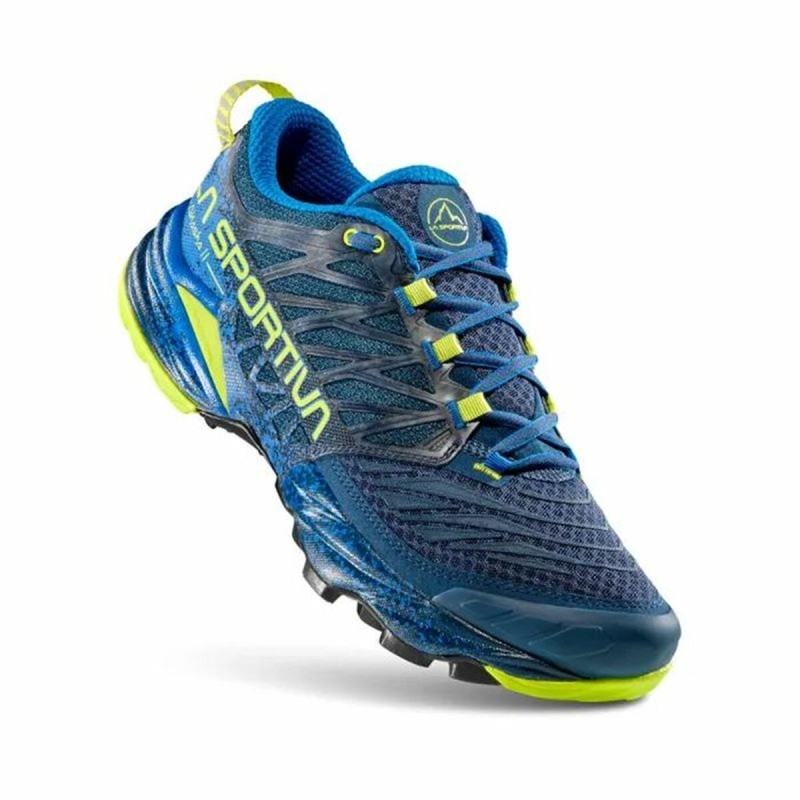 Running Shoes for Adults La Sportiva Akasha II Storm Blue