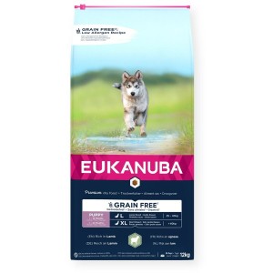 Fodder Eukanuba Grain Free Puppy Large&Giant Lamb Lamb 12 kg