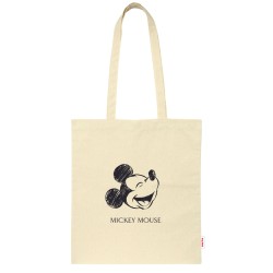 Fabric bag Mickey Mouse Clubhouse Natural Beige