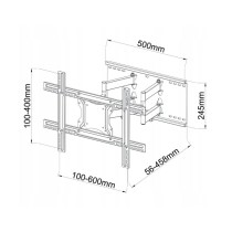 Support de TV ART AR-87 80" 60 Kg