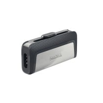 USB Pendrive SanDisk Ultra Dual Drive Schwarz Grau 256 GB (1 Stück)