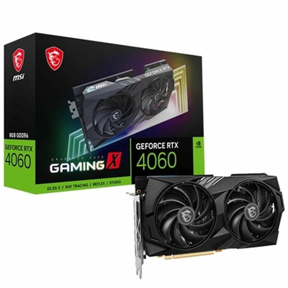 Graphics card MSI GEFORCE RTX 4060 8 GB GDDR6 Geforce RTX 4060