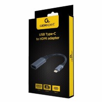 Adaptateur USB-C vers HDMI GEMBIRD A-USB3C-HDMI-01 Gris 15 cm (1 Unité)