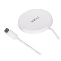 Chargeur sans fil Aukey Aircore Blanc