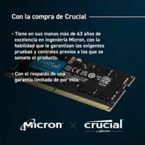 Mémoire RAM Crucial 16 GB 5600 MHz CL46 DDR5 SDRAM DDR5