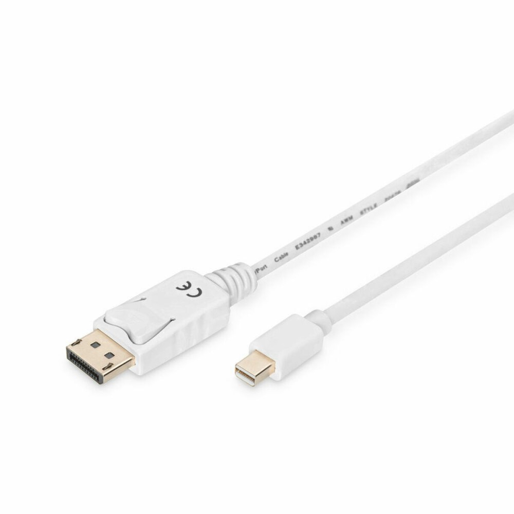 Mini-DisplayPort-Kabel zu DisplayPort Digitus AK-340102-020-W Weiß 2 m