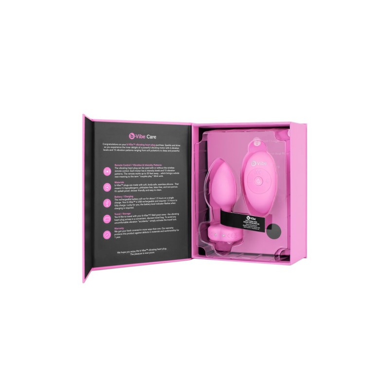 Vibrator B-Vibe Heart Pink