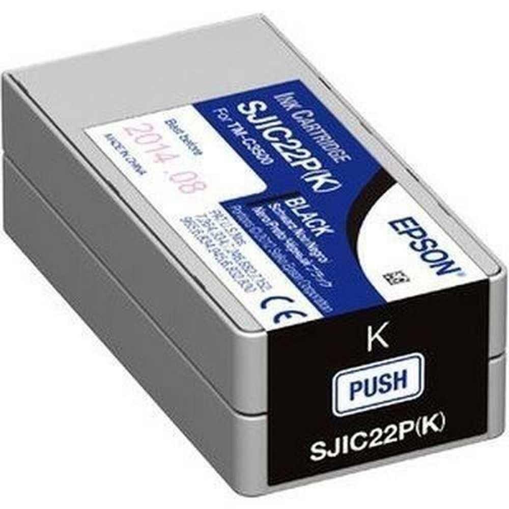 Original Tintenpatrone Epson SJIC22P(K) Schwarz