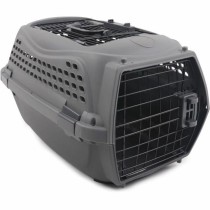 Cage de Transport MPETS ECO GIRO M Chat Gris foncé Plastique