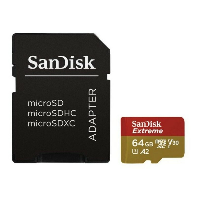 Mikro SD Speicherkarte mit Adapter SanDisk SDSQXA1-GN6AA C10 160 MB/s