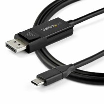 Adaptateur USB C vers DisplayPort Startech CDP2DP142MBD         (2 m) Noir