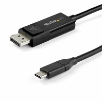 Adaptateur USB C vers DisplayPort Startech CDP2DP142MBD         (2 m) Noir