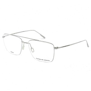 Men' Spectacle frame Porsche Design P8381-C-57 Silver ø 57 mm