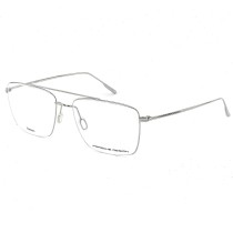 Men' Spectacle frame Porsche Design P8381-C-57 Silver ø 57 mm