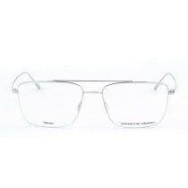 Monture de Lunettes Homme Porsche Design P8381-C-57 Argenté ø 57 mm