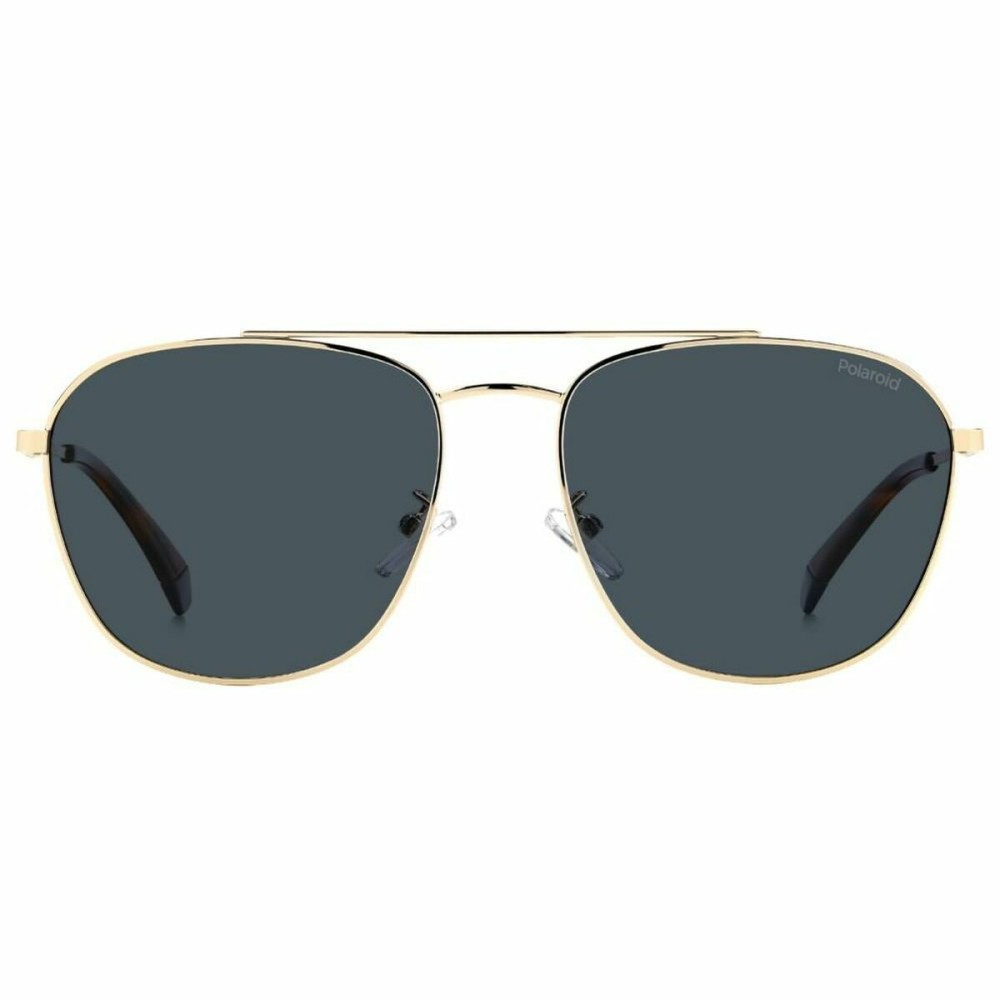 Lunettes de soleil Homme Polaroid PLD-4127-G-S-J5G-C3 Doré ø 58 mm