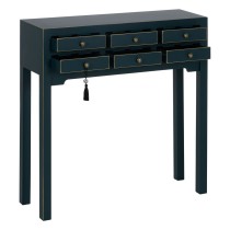 Console Blue Fir wood MDF Wood 85 x 26 x 85 cm