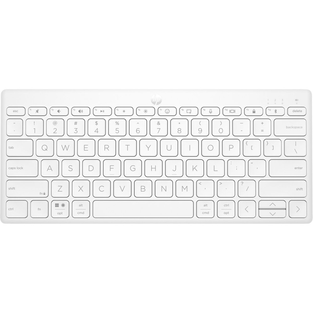 Clavier HP 692T0AA Blanc Qwerty US