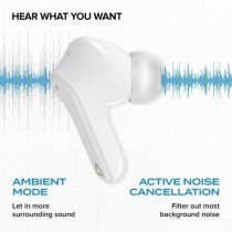 Headphones with Microphone Creative Technology Zen Air White