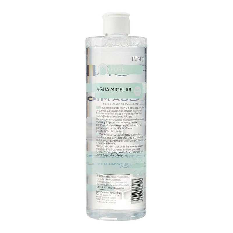 Eau micellaire Pond's 112-6060 3-en-1