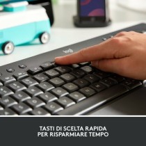 Clavier Logitech 920-010915 Noir QWERTY