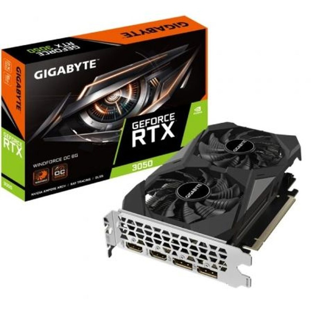 Carte Graphique Gigabyte GV-N3050WF2OC-6GD Nvidia GeForce RTX 3050 GDDR6