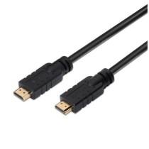 HDMI Kabel Aisens CABLE HDMI ALTA VELOCIDAD / HEC CON REPETIDOR, A/M-A/M, NEGRO, 15M Schwarz 15 m