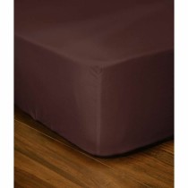 Fitted bottom sheet Lovely Home LH71601 Brown 90 x 190 + 25 cm