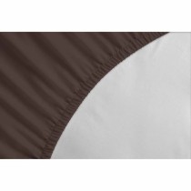 Fitted bottom sheet Lovely Home LH71592 Brown 160 x 200 + 35 cm