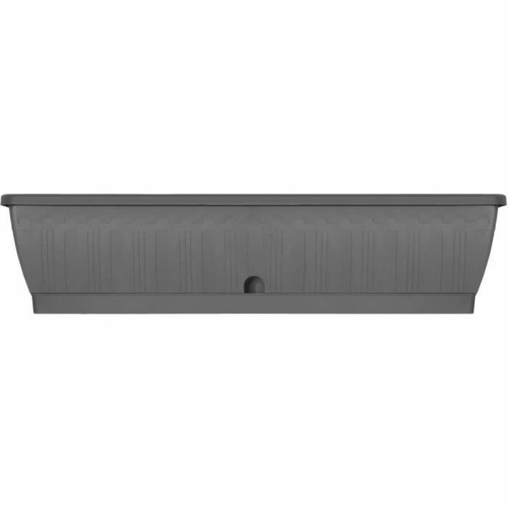 Self-watering planter Garden ID Anthracite 80 cm