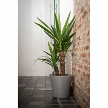 Pot auto-arrosant Garden ID Gris 40 cm