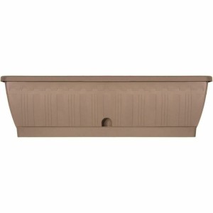 Self-watering planter Garden ID Taupe 60 cm