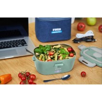 Electric Lunch Box N'oveen LB725 Green Grey 1,1 L 2 Pieces