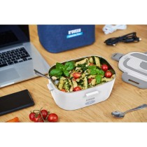 Elektrische Lunchbox N'oveen LB715 Weiß Grau 1,1 L 2 Stücke