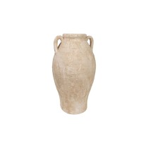 Vase Romimex Blanc Terre cuite 21 x 37 x 21 cm Avec des poignées