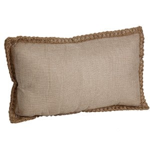 Coussin Romimex Champagne 30 x 10 x 50 cm